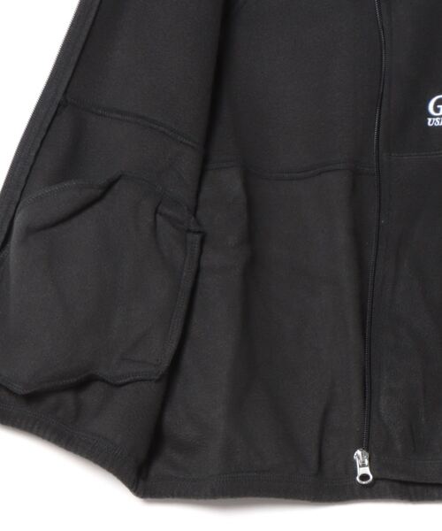 GENERATOR（ジェネレーター）の「ジェネレーター フリーススタンドカラーJK（その他アウター・キッズ・ブラック/ホワイト系その他2/トップグレー・M/L/XL）」の5枚目の写真