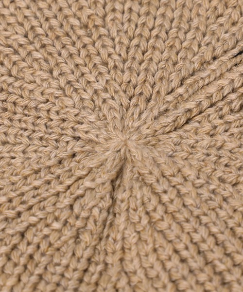 14+(イチヨンプラス)の「Skaters Knit Beret(ハンチング/ベレー帽・レディース・ベージュ/ブラック系2/ホワイト/ブラック/ホワイト系2・FREE)」の10枚目の写真