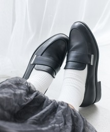 n'OrLABEL（ノアールレーベル）の「『プレートアクセントローファー』（ローファー）」