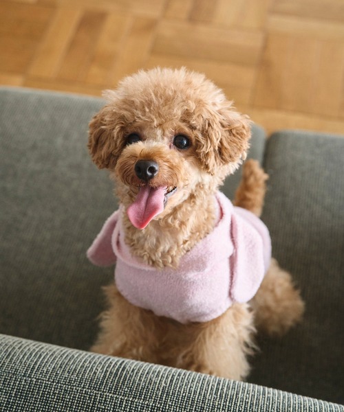 ROPE' PICNIC（ロペピクニック）の「【DOG】ロップイヤーうさみみパーカー（ペットウェア・レディース・キナリ/ピンク・L/S/M/D）」の16枚目の写真