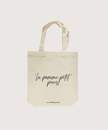 2 way LA POMME petit PARIS Slogan TOTE BAG