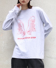 UNIT CHEST | 【UNIT CHEST】unique unisex long sleeve T-shirt/ユニークユニセックス ロンT OIF designer eggs コラボ Sneakers by ArchiDanTe.(Tシャツ/カットソー)
