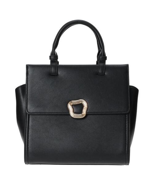 Te chichi（テチチ）の「ポイントメタルスクエアハンドバッグ（ハンドバッグ・レディース・ブラウン/ブラック・F）」の5枚目の写真