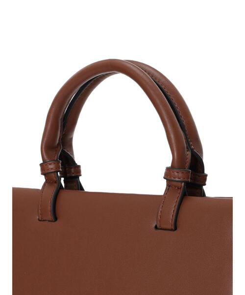 Te chichi（テチチ）の「ポイントメタルスクエアハンドバッグ（ハンドバッグ・レディース・ブラウン/ブラック・F）」の9枚目の写真