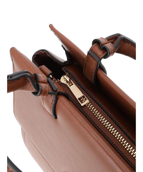 Te chichi（テチチ）の「ポイントメタルスクエアハンドバッグ（ハンドバッグ・レディース・ブラウン/ブラック・F）」の11枚目の写真