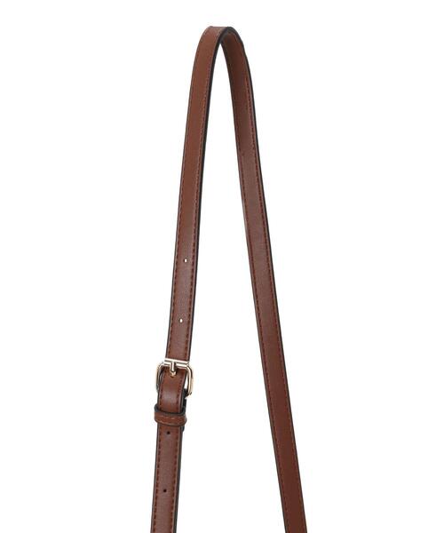 Te chichi（テチチ）の「ポイントメタルスクエアハンドバッグ（ハンドバッグ・レディース・ブラウン/ブラック・F）」の13枚目の写真