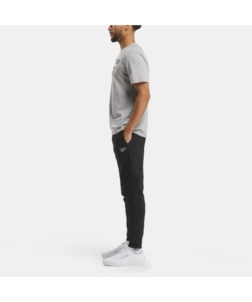 Reebok(リーボック)の「アイデンティティ スモール ロゴ フリース ジョガー / IDENTITY SMALL LOGO FLEECE JOGGER(その他パンツ・メンズ・グレー/ネイビー/ブラック・SMALL/X-LARGE/LARGE/XX-LARGE/XXX-LARGE/MEDIUM)」の12枚目の写真
