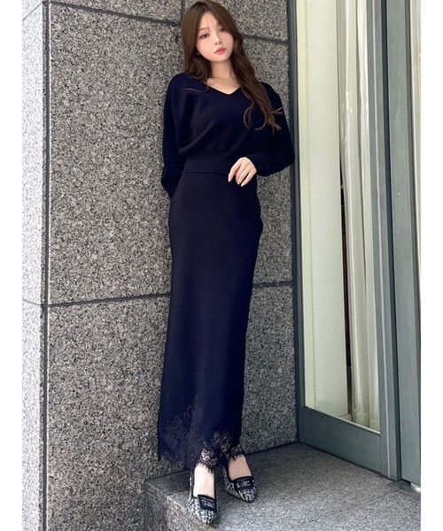 RESEXXY(リゼクシー)の「バックルツイードパンプス(パンプス・レディース・その他1/ブラック・LARGE/MEDIUM/SMALL)」の7枚目の写真