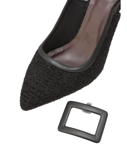 RESEXXY(リゼクシー)の「バックルツイードパンプス(パンプス・レディース・その他1/ブラック・LARGE/MEDIUM/SMALL)」の17枚目の写真