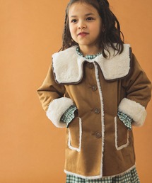 B:MING by BEAMS（ビーミングバイビームス）の「フェイクムートン コート（110~150cm）（ムートンコート・キッズ）」