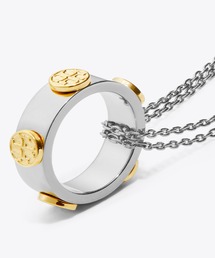 TORY BURCH（トリーバーチ）の「アイコン スタッズ サークルペンダント（ネックレス）」