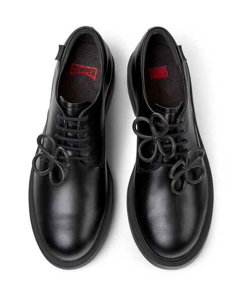 CAMPER◾️カンペール◾️ツインズ　ブラック フラットシューズ◾️３７　新品 カンペール CAMPER TWINS / フラットシューズ （ブラック