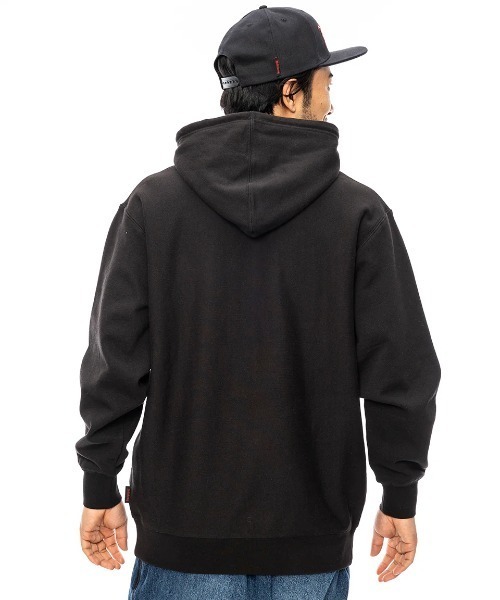 BILLABONG(ビラボン)の「BILLABONG メンズ IMMORTAL PARKA パーカー 【2024年秋冬モデル】/ビラボンロゴヘビーウェイトプルオーバーパーカー(パーカー・メンズ・ブラック/グレー系その他・MEDIUM/LARGE/X-LARGE)」の4枚目の写真