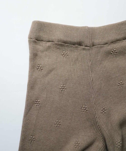 Crisp（クリスプ）の「フラワーフリルニットパンツ（その他パンツ・レディース・アイボリー/ブラウン・FREE）」の18枚目の写真