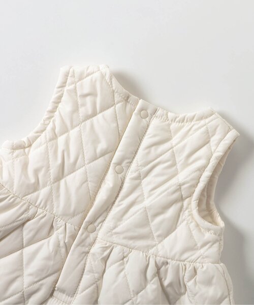 apres les cours（アプレレクール）の「キルティングベビージャンスカ（その他ベビーウェア・キッズ・アイボリー・70）」の4枚目の写真