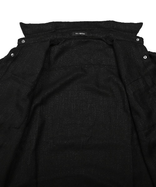 LUXSTYLE(ラグスタイル)の「ツイードオーバーシャツジャケット(ブルゾン・メンズ・グレー/ブルー/ブラック・M/L)」の22枚目の写真
