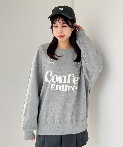 BANKS グレー AFL0158 トレーナー HEATHER 新品未使用です！ THE NORTH FACE/ザ・ノース・フェイス SMALL LOGO HEATHER SWEAT