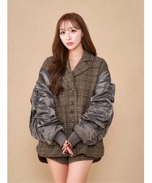 Darich（ダーリッチ）の「チェックドッキングブルゾン（ブルゾン）」