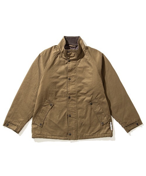 UNFRM OUTDOOR STANDARD(ユニフォームアウトドアスタンダード)の「UNFRM OUTDOOR STANDARD VENTILE GABA STAND COLLAR PADDED BLOUSON(ユニフォームアウトドアスタンダード ベンタイル ギャバ スタンドカラーパデッドブルゾン)(ブルゾン・メンズ・ブラウン・X-LARGE)」の1枚目の写真