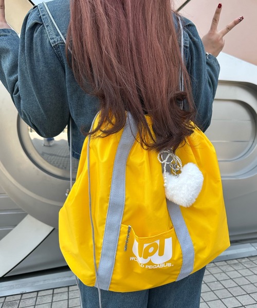 国内外の人気が集結 ワールドペガサス×SHRITAコラボ】3WAYオリジナルバッグ（バック バッグ