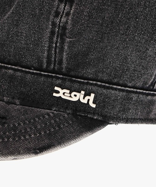 X-girl（エックスガール）の「FADED CASQUETTE（キャスケット・レディース・ブラック/ベージュ・ONE SIZE）」の19枚目の写真