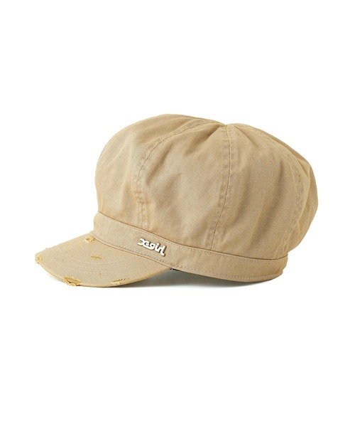 X-girl（エックスガール）の「FADED CASQUETTE（キャスケット・レディース・ブラック/ベージュ・ONE SIZE）」の21枚目の写真