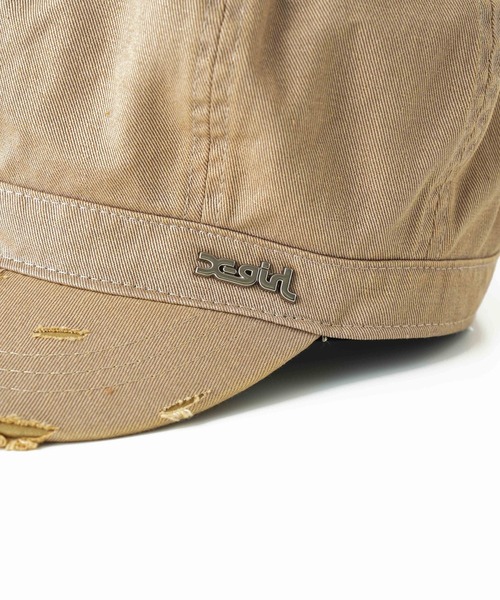 X-girl（エックスガール）の「FADED CASQUETTE（キャスケット・レディース・ブラック/ベージュ・ONE SIZE）」の3枚目の写真