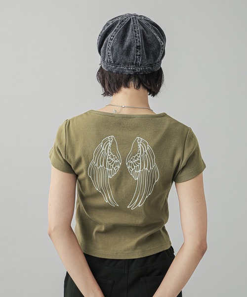 X-girl（エックスガール）の「FADED CASQUETTE（キャスケット・レディース・ブラック/ベージュ・ONE SIZE）」の8枚目の写真