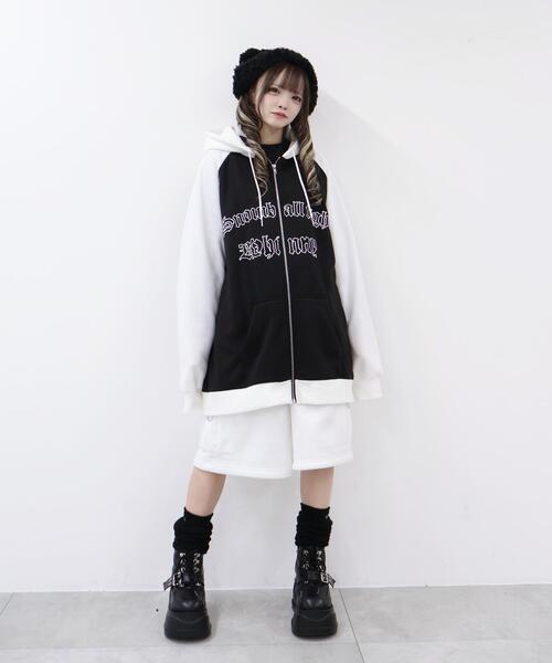 Whinny/ベイビーぷりぷりパーカー ホワイト ホワイニー ベイビー