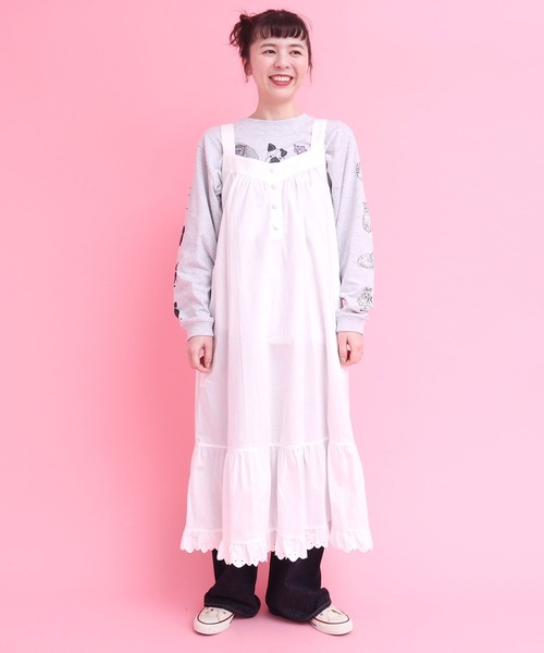 美品 テッドベイカー ノースリーブワンピース カットワークレース Te chichi（テチチ）の「◎カットワークレースワンピース