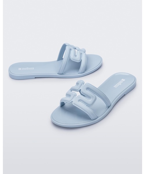 Melissa(メリッサ)・Ana Slide スライドサンダル 追跡有/送料込 メリッサ melissa MELISSA AIRBUBBLE SLIDE AD （WHITE/CLEAR