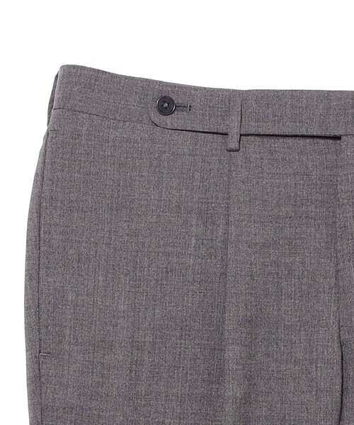 BEAMS F EXCLUSIVE FABRIC ウール フレスコ 1プリーツ
