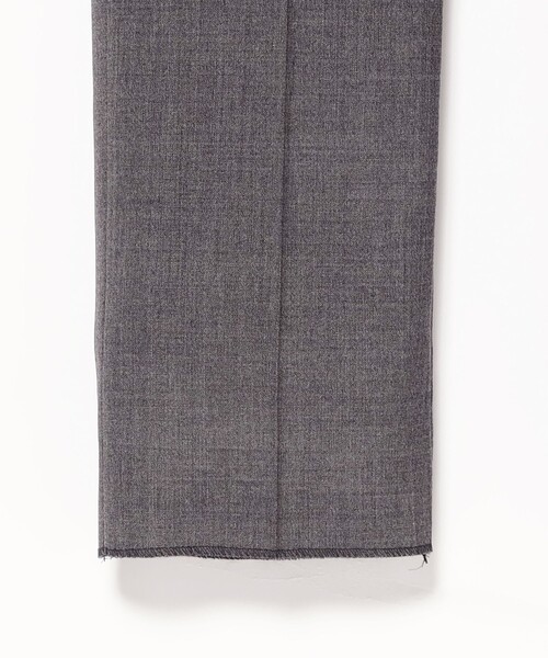 BEAMS F EXCLUSIVE FABRIC ウール フレスコ 1プリーツ スラックス
