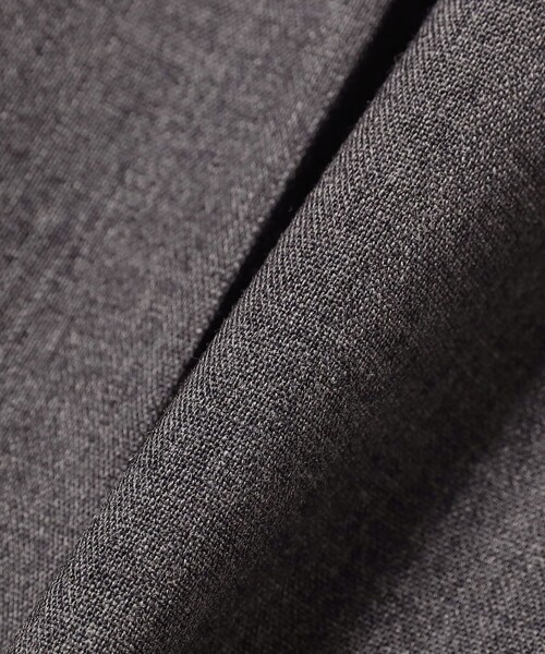 BEAMS F EXCLUSIVE FABRIC ウール フレスコ 1プリーツ スラックス