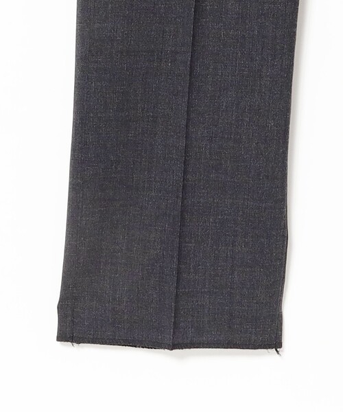BEAMS F（ビームスエフ）の「BEAMS F EXCLUSIVE FABRIC ウール フレスコ 1プリーツ スラックス（その他パンツ・メンズ・グレー/チャコールグレー・42/44/46/48/50/52）」の7枚目の写真