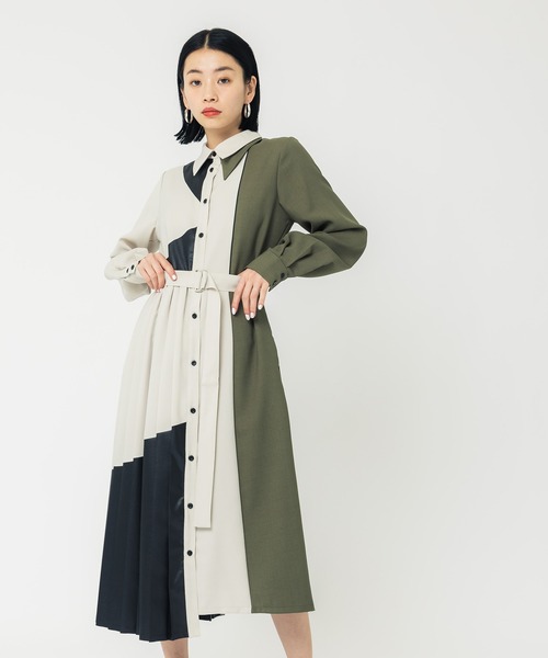 UNITED TOKYO シャツワンピース （UNITED TOKYO アシメテーラー