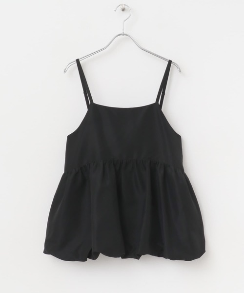 SENSE OF PLACE by URBAN RESEARCH（センスオブプレイスバイアーバンリサーチ）の「ラウンドバルーンキャミトップ（キャミソール・レディース・グレー/アイボリー/ブラック・ONE）」の10枚目の写真