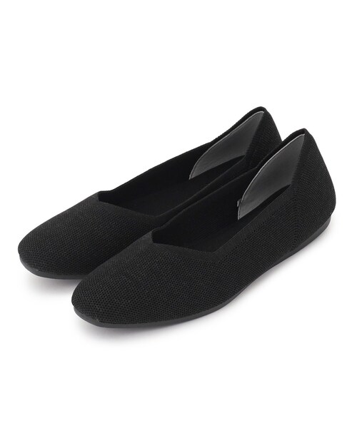 SHOO・LA・RUE(シューラルー)の「【高レビュー】洗えてサラサラ ニットパンプス(その他シューズ・レディース・アイボリー系/ライトグレー/シルバー/イエロー系その他/シルバー系その他・25/45/35)」の5枚目の写真