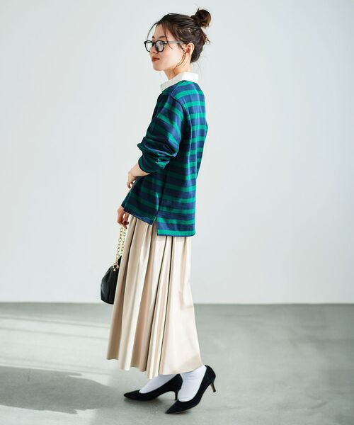 le.coeur blanc（ルクールブラン）の「ラガーシャツ（Tシャツ/カットソー・レディース・ホワイト系その他/グリーン系その他・38）」の22枚目の写真