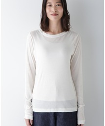 human woman | ◆シアークループルオーバー(Tシャツ/カットソー)
