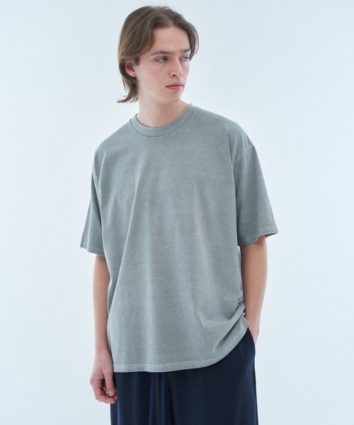 ESTNATION(エストネーション)の「ESTNATION / ESTNATIONロゴ ショートスリーブカットソー(Tシャツ/カットソー・メンズ・ブラック/チャコールグレー/レッド/ホワイト・SMALL/MEDIUM/LARGE)」の3枚目の写真