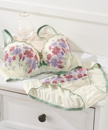 《リズシャルメル》ホワイトトライアングルブラセットUSサイズ:ブラM /タンガS 2116007018141.jpg