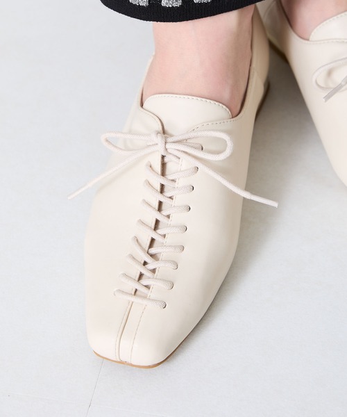もこもこ♪【 CHANEL 】ファブリック レースアップ シューズ もこもこが可愛い♥】 CHANEL モカシン (CHANEL/ローファー