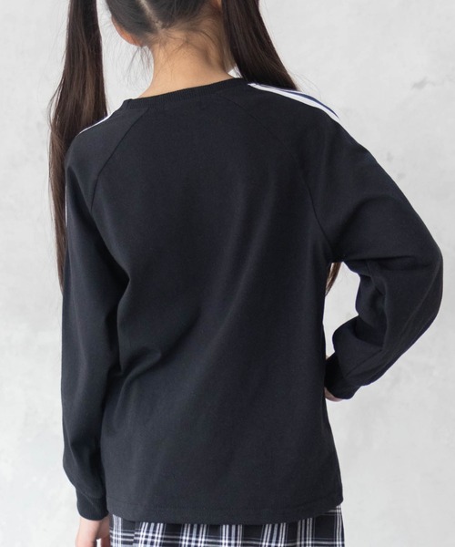 RICH MIX（リッチミックス）の「RICH MIX ラグランチュニック（Tシャツ/カットソー・キッズ・ホワイト系/ブラック系1・160/130/140/150）」の13枚目の写真