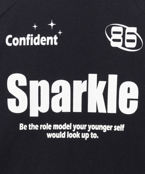 RICH MIX（リッチミックス）の「RICH MIX ラグランチュニック（Tシャツ/カットソー・キッズ・ホワイト系/ブラック系1・160/130/140/150）」の19枚目の写真