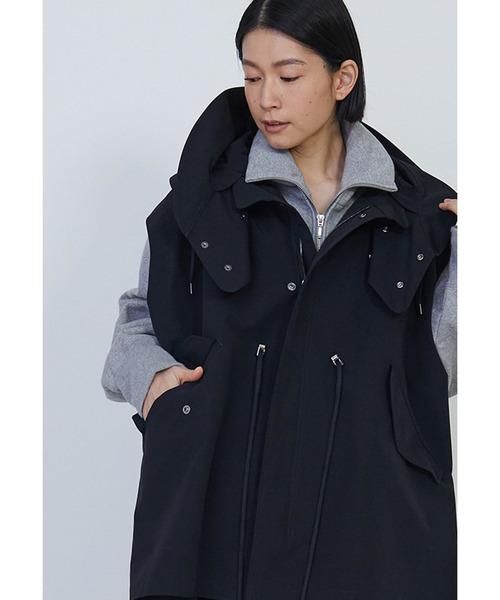 VACHEMENT(ヴァシュモン)の「<VACHEMENT×1er Arrondissement>シェルタフタモッズベスト(その他アウター・レディース・ブルー系その他3/ベージュ・36/38)」の7枚目の写真