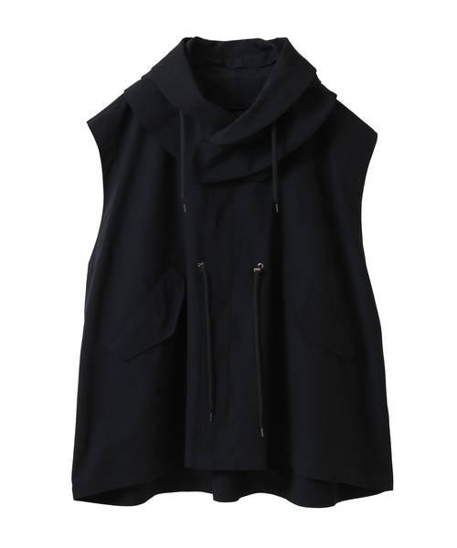 VACHEMENT(ヴァシュモン)の「<VACHEMENT×1er Arrondissement>シェルタフタモッズベスト(その他アウター・レディース・ブルー系その他3/ベージュ・36/38)」の11枚目の写真