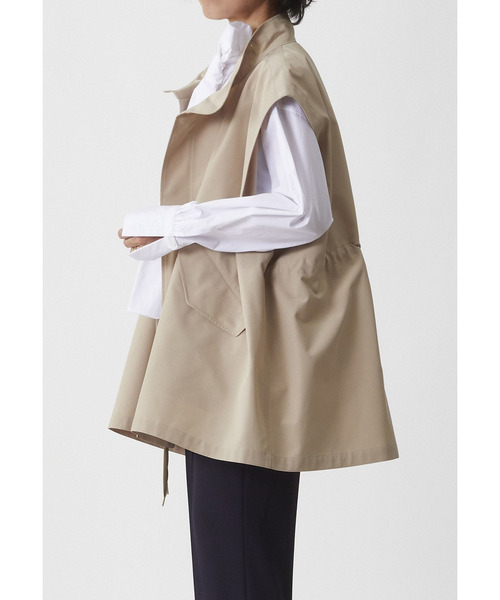 VACHEMENT(ヴァシュモン)の「<VACHEMENT×1er Arrondissement>シェルタフタモッズベスト(その他アウター・レディース・ブルー系その他3/ベージュ・36/38)」の13枚目の写真