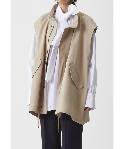 VACHEMENT(ヴァシュモン)の「<VACHEMENT×1er Arrondissement>シェルタフタモッズベスト(その他アウター・レディース・ブルー系その他3/ベージュ・36/38)」の5枚目の写真