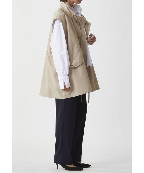 VACHEMENT(ヴァシュモン)の「<VACHEMENT×1er Arrondissement>シェルタフタモッズベスト(その他アウター・レディース・ブルー系その他3/ベージュ・36/38)」の3枚目の写真